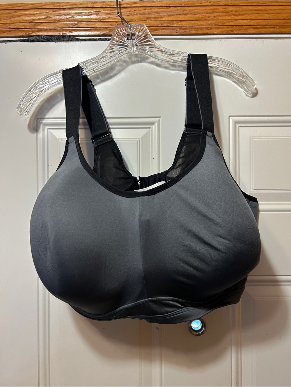 Women's High-Support Sports Bra - Gray 48F